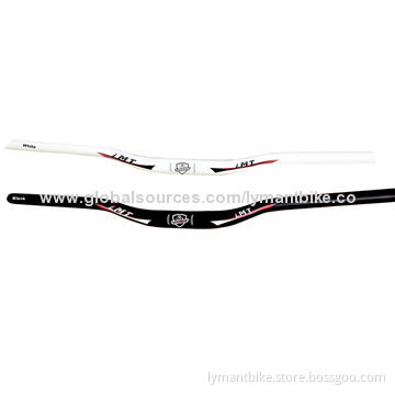 Bicycle Handlebar, Made of AL6061, Center 31.8mm, Width 590/610/630mm, Thickness 1.4-1.8-1.4mm